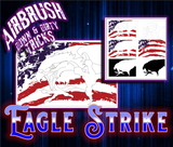 Eagle in Attack Mode – Vector File Set (Digital Download)