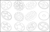 Gears Vector Set