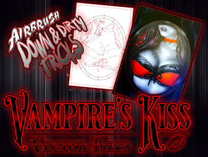 Vampires Kiss Vector Download