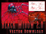 Black Widow 2.0 Vector Download