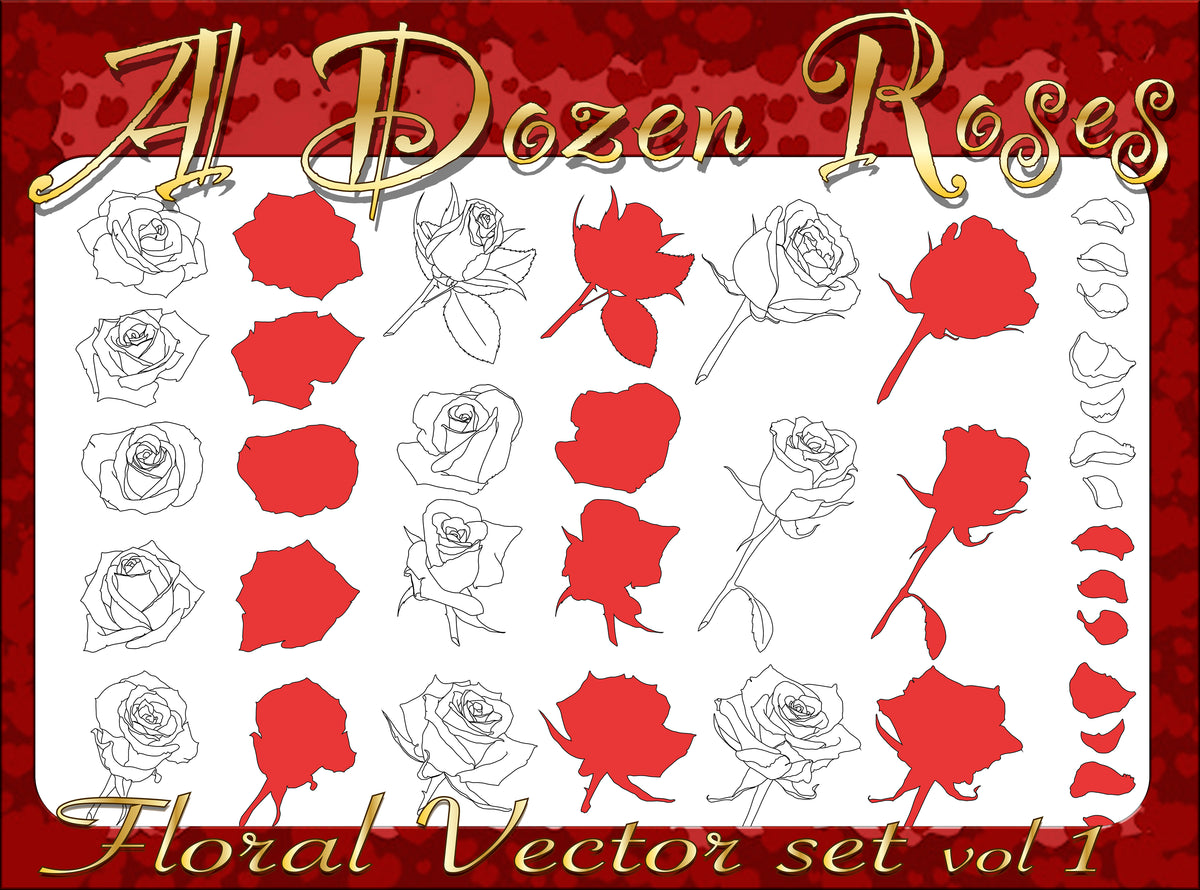 Rose Vector Collection – MacKay Fine Art