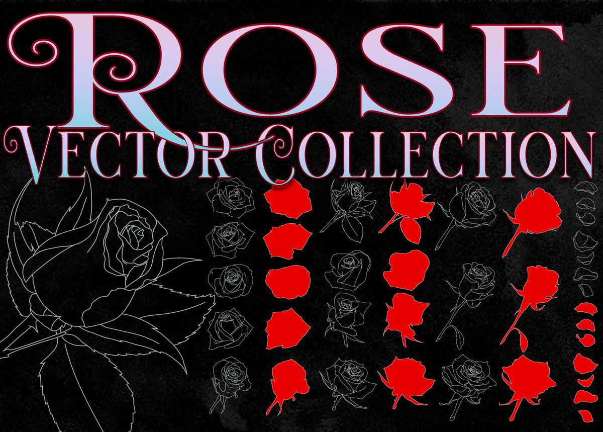 Rose Vector Collection – MacKay Fine Art